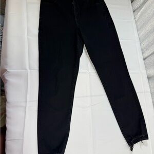 American Eagle Outfitters Black Ankle Cropped Jeans